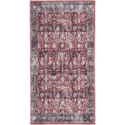 Nourison Washable Brilliance Bordered Vintage Indoor Rug
