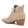 Refresh Shoes Women's Fashion Booties with side zipper 172784 - 4 of 4