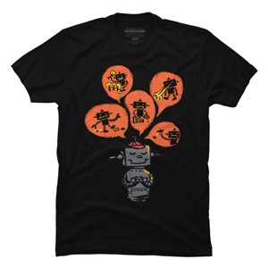 Men's Design By Humans When I grow up By radiomode T-Shirt - 1 of 2