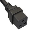 SANOXY 12ft 12 AWG 20A 125V Heavy-Duty Power Cord (NEMA L5-20P to IEC 320 C19), Black - 3 of 4