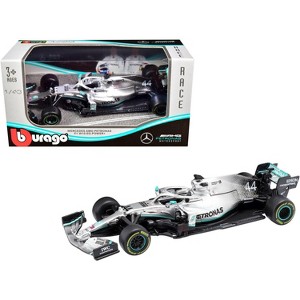Mercedes AMG Petronas F1 W10 EQ Power+ #44 Lewis Hamilton F1 Formula One (2019) 1/43 Diecast Model Car by Bburago - 1 of 4