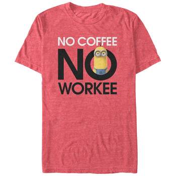 Men's Despicable Me Minion No Coffee T-Shirt