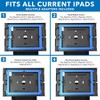 Mount-It! Adjustable Locking Secure Tablet Mount & Anti-Theft Kiosk Floor Stand with Document Tray for iPad Gen 7 to 10, iPad Pro, iPad Air | Black - 4 of 4