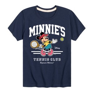 Boys' - Disney - Minnies Tennis Club Short Sleeve Graphic T-Shirt - 1 of 4