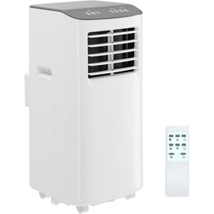 Acekool 8,000 BTU Portable Air Conditioner, 4-in-1 AC Dehumidifier Fan, Remote, Timer, for Rooms up to 350 Sq. Ft, Window Kit - 1 of 4