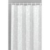 Home Mart Goods Clear Stones Pebbles Geometric Glam luxury Vinyl Shower Curtain With 12 Plastic Curtain Hooks - 71" x 71" - 2 of 4