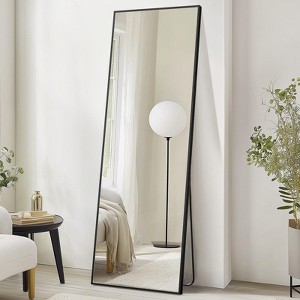 NicBex 71"x26" Rectangle Full Length Mirror,Full Body Mirror Floor Standing Hanging or Leaning Wall,Wall Mirror for Bedroom,Living Room - 1 of 4