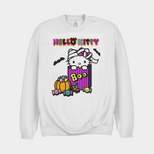 Men's Hello Kitty Graphic Pullover Sweatshirt - White