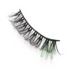 Unique Bargains 3D Curly Mixed Color False Eyelashes 5 Pair - 3 of 4