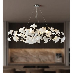 Wonder Meadow - 47" 6 - Light Ginkgo Chandelier - 1 of 4