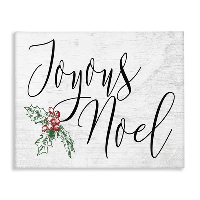 Stupell Industries Joyous Noel Christmas Botanicals, 40" x 30"