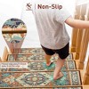 BAGOKIE 15 Pack 8"x30" Washable Non-Slip Stair Treads - 3 of 4