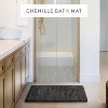 Soft Absorbent Chenille Bath Mat Rug with Anti-Skid Rubber Backing - Becky Cameron - 2 of 4