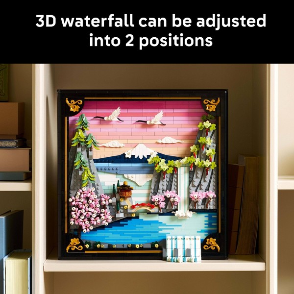 LEGO Art Paisaje de Cerezos en Flor Japonés 31218 5