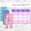 The Pink Picket Fence Suzie Dino Leggings for Girls – Soft Stretchy Play Leggings – Hand-Painted Dinosaur Print - 2 of 4