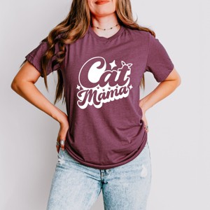 Simply Sage Market Cat Mama Bold Short Sleeve Tee - 1 of 4