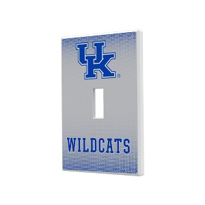 NCAA SEC Universities Linen Hidden-Screw Light Switch Plate for Single Toggle - 1 of 4