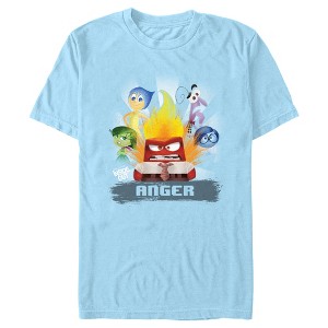 Men's Inside Out Fire Anger T-Shirt - 1 of 4