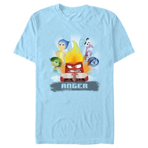 Men's Inside Out Fire Anger T-Shirt - image 1 of 4