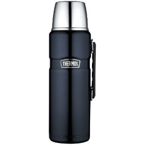 Thermos Stainless King 2-Liter/68-Ounce Beverage Bottle, Midnight Blue - 1 of 4