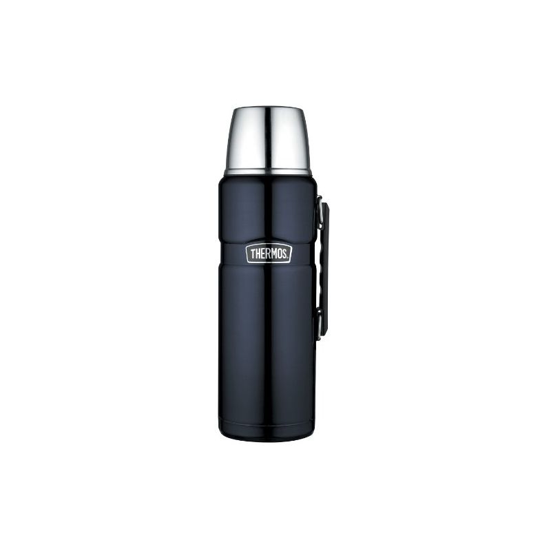 Thermos Stainless King 2-Liter/68-Ounce Beverage Bottle, Midnight Blue, 1 of 6
