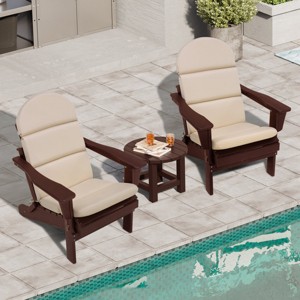 Crestlive Products Adirondack Chair Cushion High Back Patio Water Resistant Fade Resistant - 1 of 4