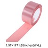 Unique Bargains Ribbons for Crafts Wide Satin Grosgrain for Wreaths & Crafts Polyester Cameo 866.14"x1.57" 1 Pc - 3 of 4