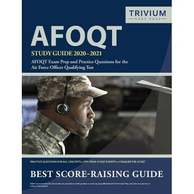 AFOQT Study Guide 2020-2021 - by  Trivium Military Exam Prep Team (Paperback)