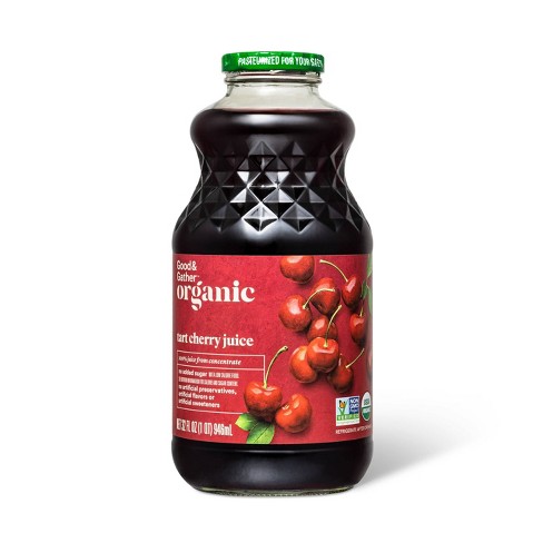 Organic Tart Cherry Juice From Concentrate 32 Fl Oz Good