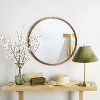 23 Plaid Shade Metal Table Lamp Brass/green - Hearth & Hand™ With Magnolia  : Target