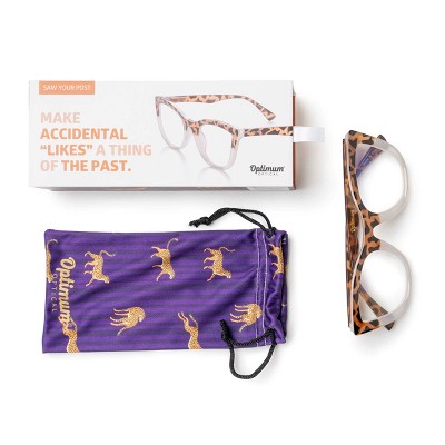 Optimum Optical Signature Blue Light Filtering Magnifying Readers - Saw Your Post - image 3