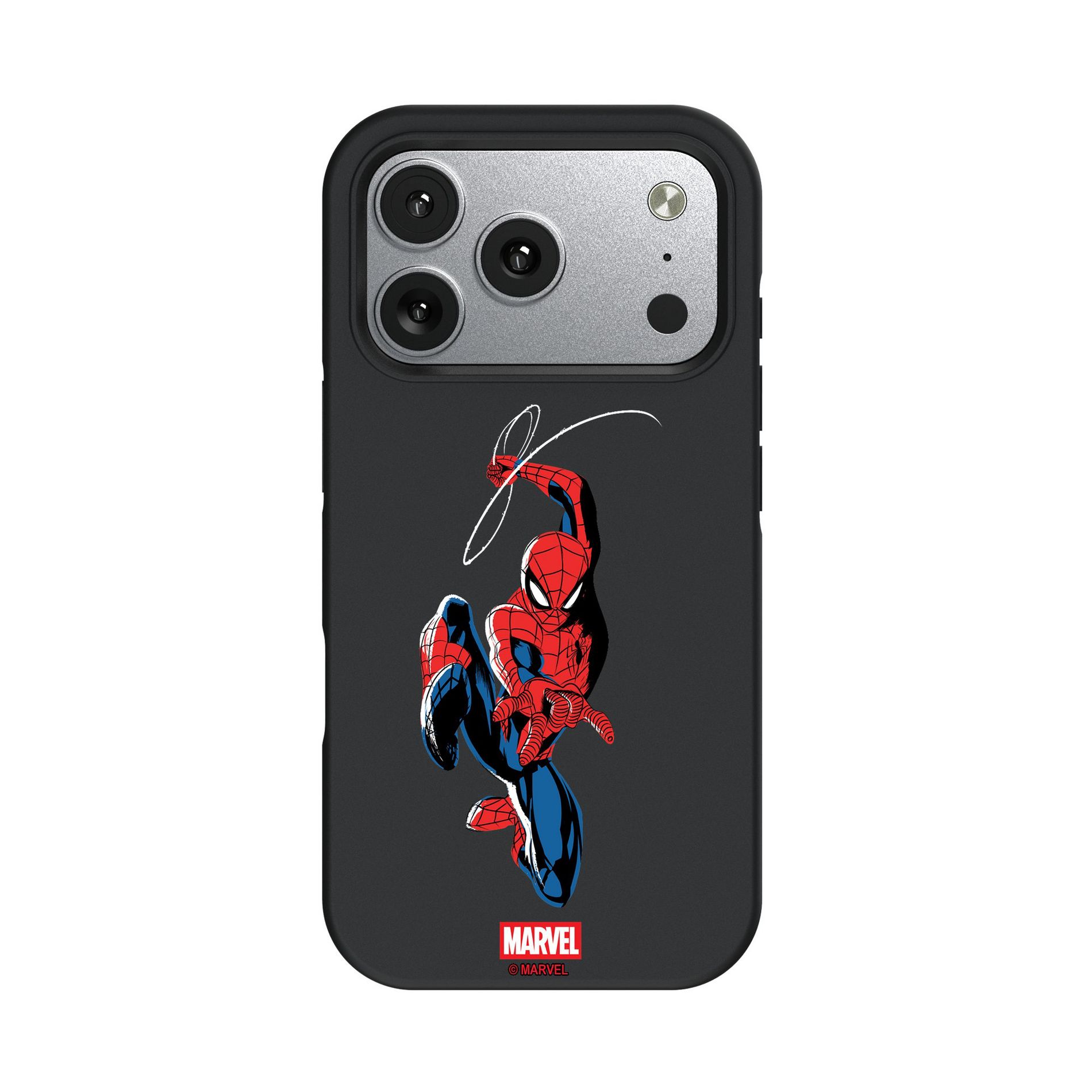 Marvel Spider-Man Badge Bump Cell Phone Case for iPhone 17 Pro