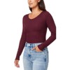 WallFlower Women's Rib Knit Bodysuit - 3 of 3
