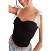 Women's Bella Corset Top - Pretty Garbage - 2 of 4
