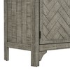 Okak Farmhouse Sideboard Buffet, Storage Cabinet with 3 Doors & Adjustable Shelves, Coffee Bar Cabinet for Kitchen Living Room Entrance - 3 of 4