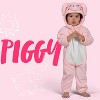 Joyfy Baby Pig Costume for Halloween - Pink Animal One-Piece Jumpsuit, Cute Toddler Piggy Outfit - 2 of 4