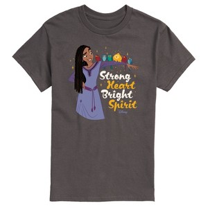 Men's - Disney - Strong Heart Bright Spirit Short Sleeve Graphic T-Shirt - 1 of 4