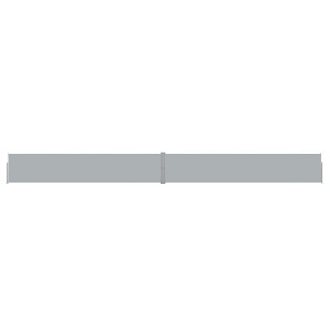 vidaXL Patio Retractable Side Awning 55.1 in.x472.4 in. Anthracite - 1 of 4