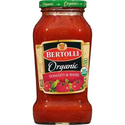 Bertolli Organic Traditional Tomato & Basil Pasta Sauce - 24oz