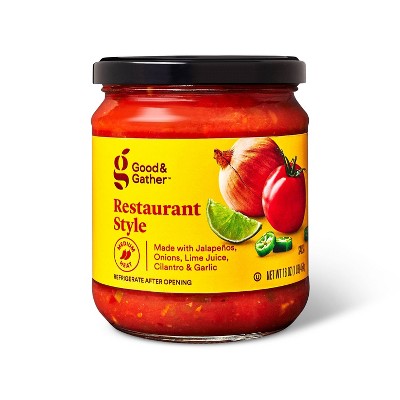 Medium Restaurant-Style Salsa 16oz - Good &#38; Gather&#8482;