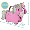 Unicorn Shaped Lunch Box - Keeps Food Hot or Cold For Hours - Fits Ice Pack, Bento Containers - Make Back to School Lunches Fun for Boys & Girls - 2 of 4