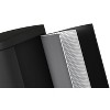 2.6 Gallon/10 L Slim Bathroom Trash Can with Lid, Step-on Garbage Can for Kitchen with Removable Inner Bucket, Rear Handle, Soft Close Lid - 2 of 4