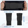 Unique Bargains Women Men Compression Support Joint Elbow Pad Sleeve Elbow Brace 2Pcs - 2 of 3
