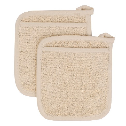 RITZ Royale 100% Cotton Terry Cloth Pot Holder Set (2-Pack) - John