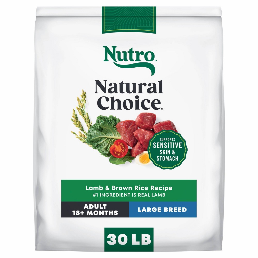 Photos - Dog Food Nutro Natural Choice Rice and Lamb Flavor Dry  - 30lbs 