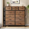 Gikpal 12 Drawer Dresser for Bedroom, Cupboards & Cabinets, Tall Dressers & Chests of Drawers for Bedroom, Side Pockets and Hooks, Living Room - 2 of 4