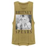 Junior's Britney Spears Classic Star Frame Festival Muscle Tee
