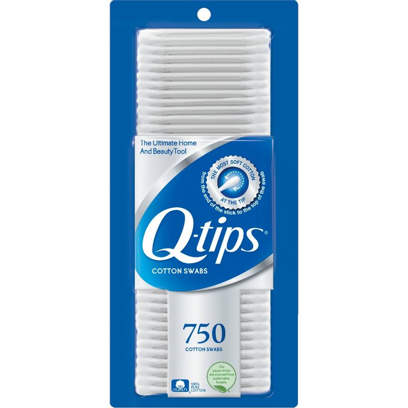 Q-Tips Cotton Swabs - 750ct, 1 of 9