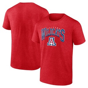 NCAA Arizona Wildcats Men's Bi-Blend T-Shirt - 1 of 3