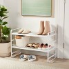 2 Tier Shoe Rack Metal Mesh - Brightroom™ : Target